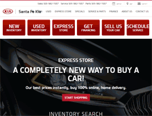 Tablet Screenshot of kiaofsantafe.net